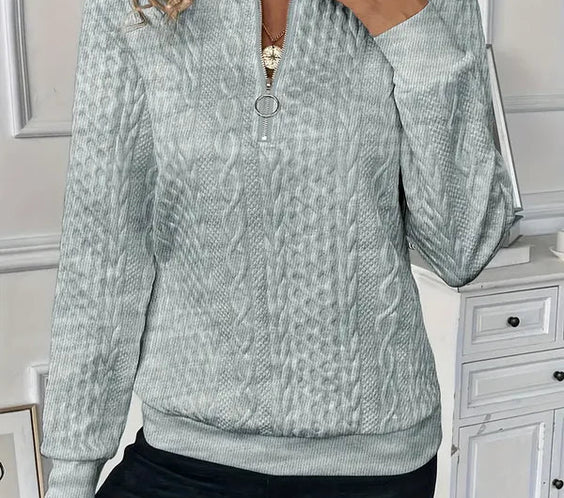 Amy | Tröja med dragkedja lavienne.store